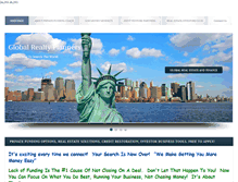 Tablet Screenshot of globalrealtyplanners.com